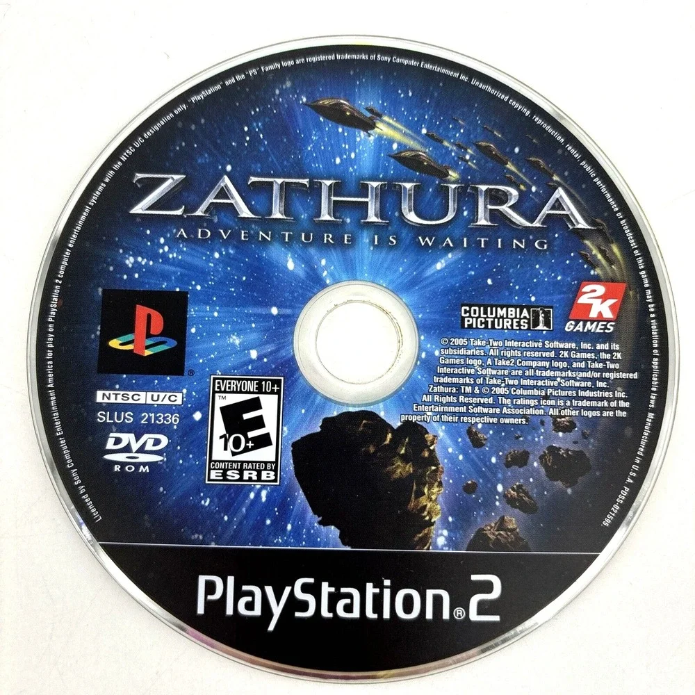 Zathura‎ (Sony PlayStation 2, 2005) PS2 Video Game Complete w Manual